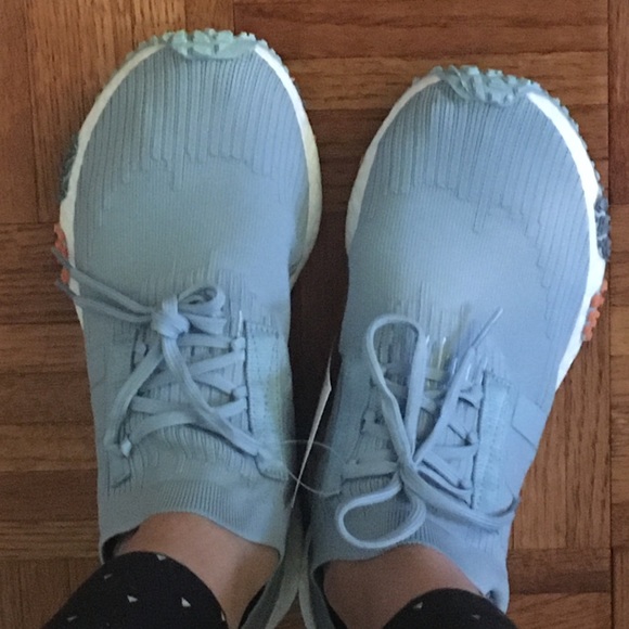 Adidas Women’s NMD Racer PK Baby Blue Sneaker - Picture 1 of 5